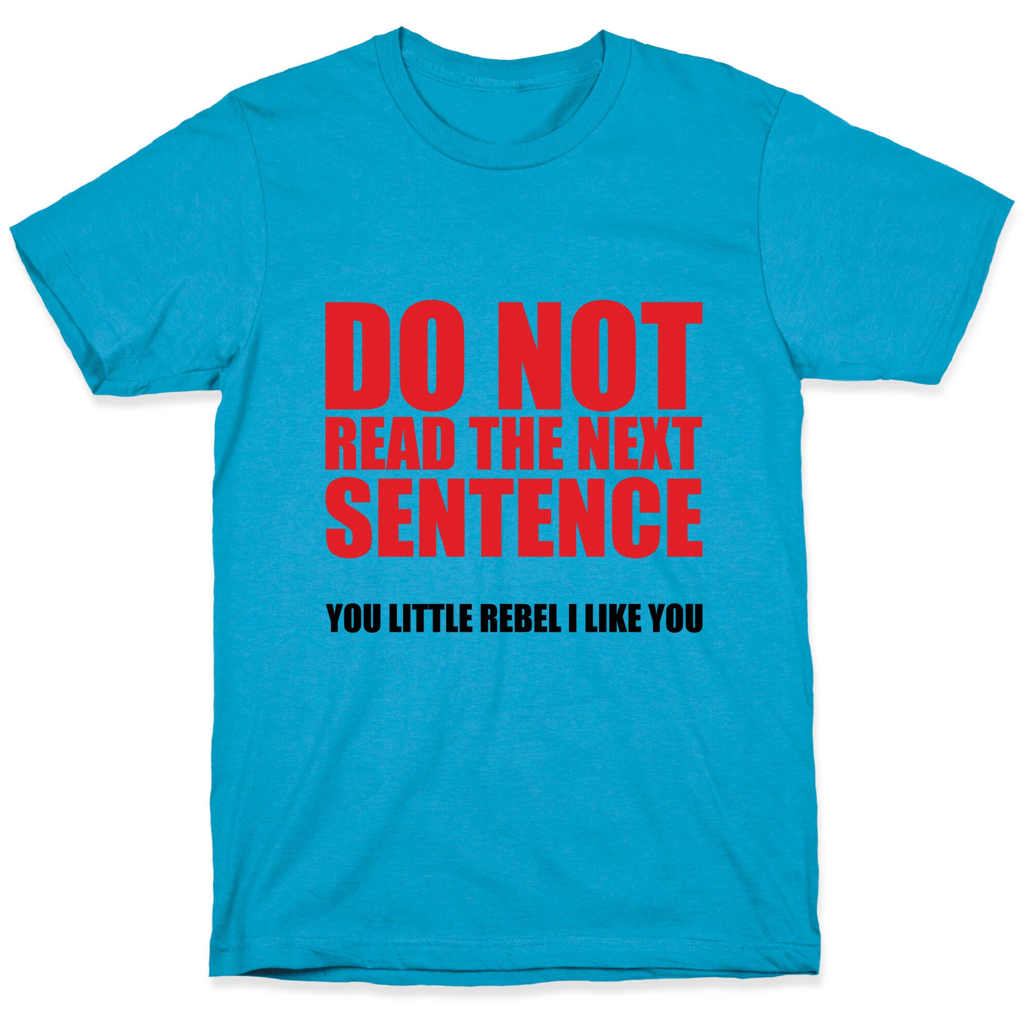 Do Not Read The Next Sentence Unisex Triblend Tee